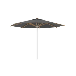 Shady Round Umbrella with Teak Ribs