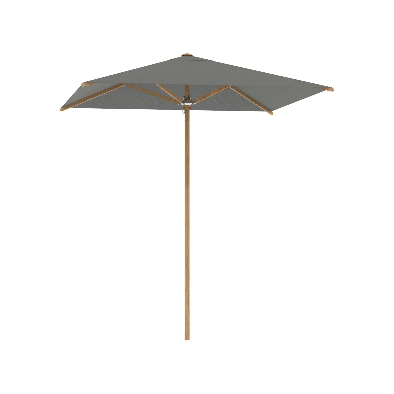 Shady Slim Square Teak Umbrella