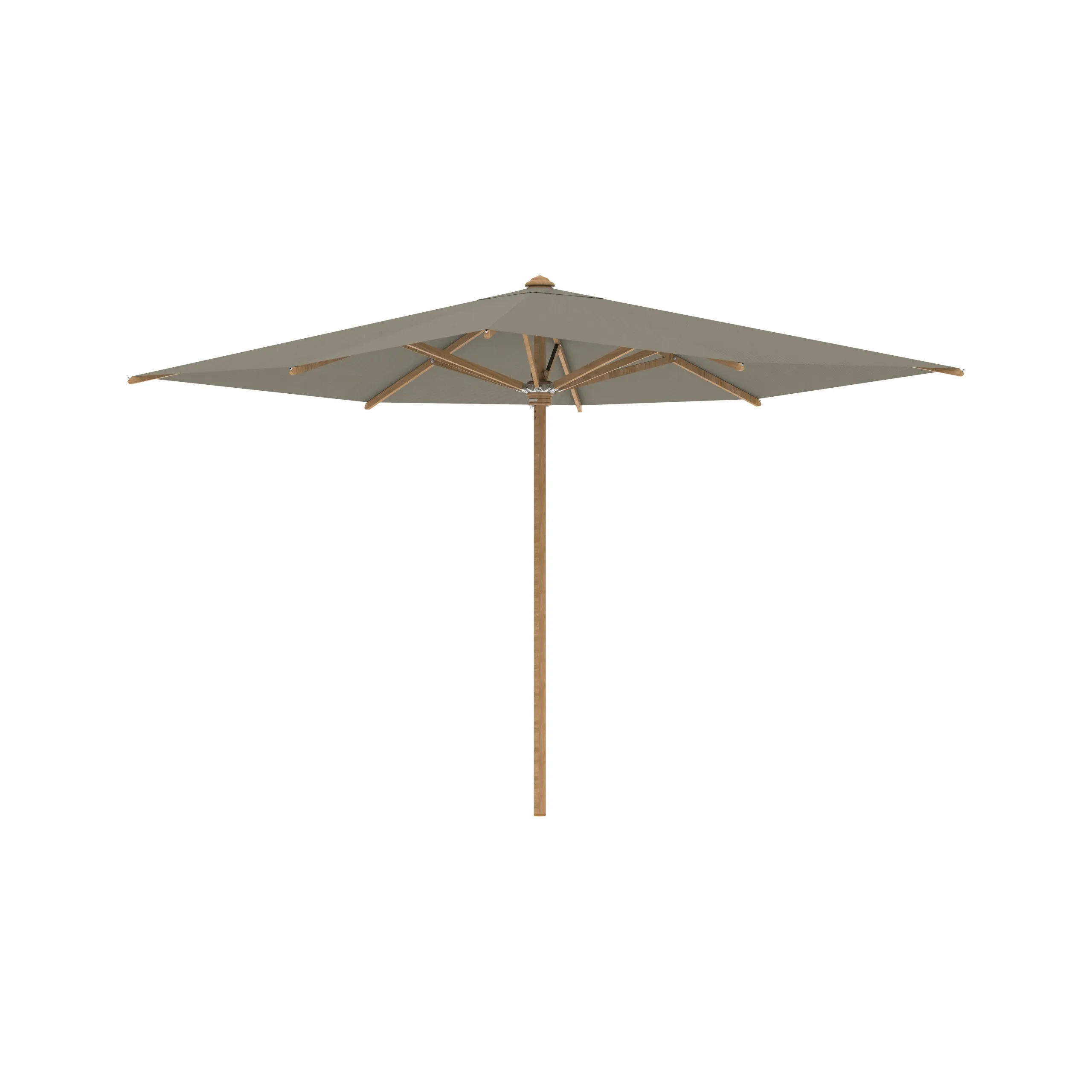 Shady Square Teak Umbrella