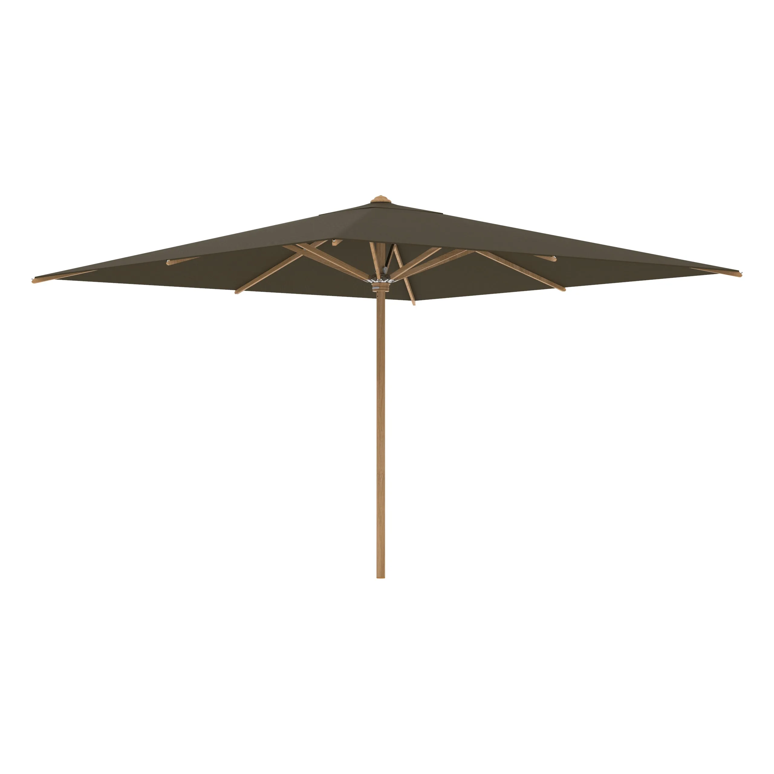 Shady Square Teak Umbrella