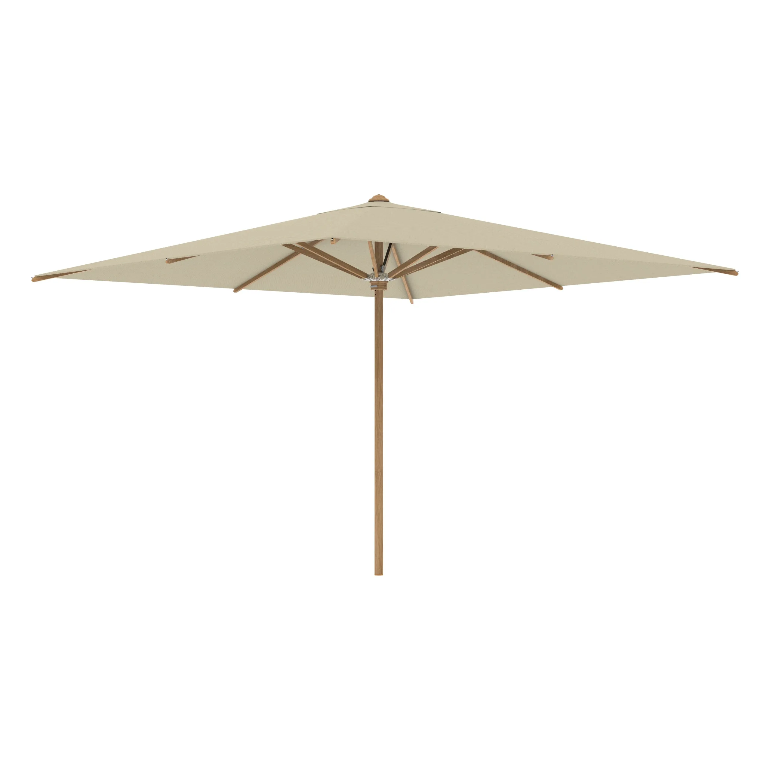 Shady Square Teak Umbrella