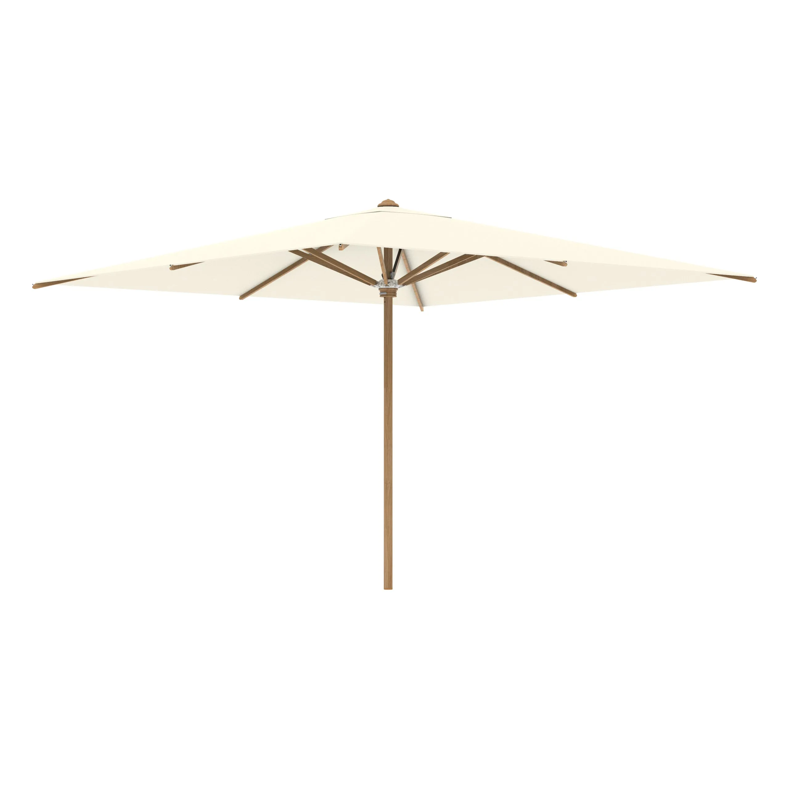 Shady Square Teak Umbrella