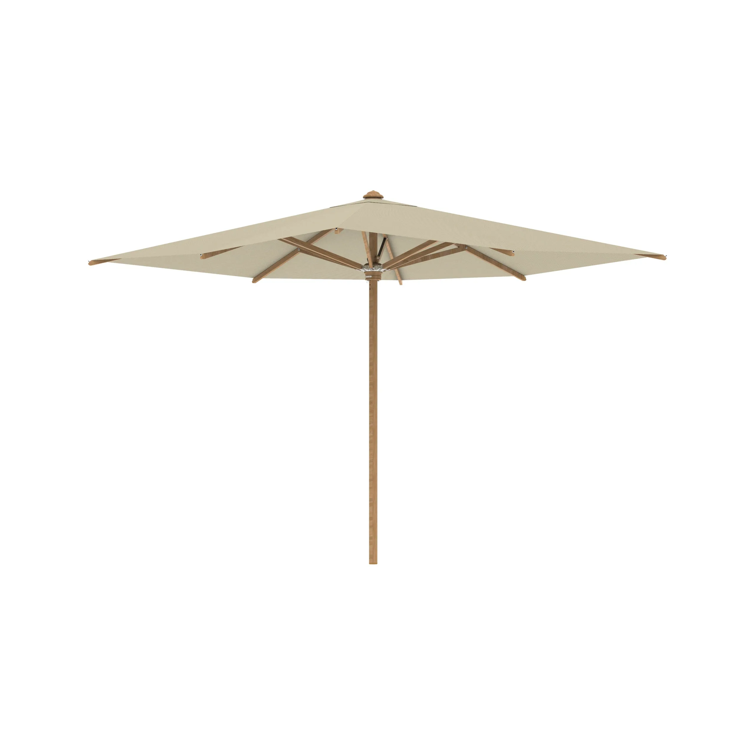 Shady Square Teak Umbrella