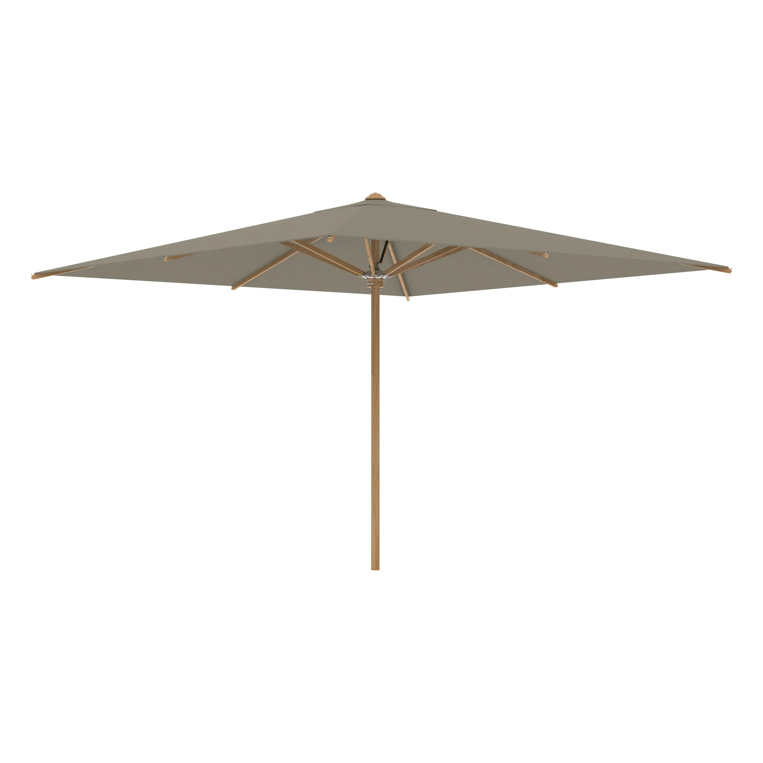 Shady Square Teak Umbrella