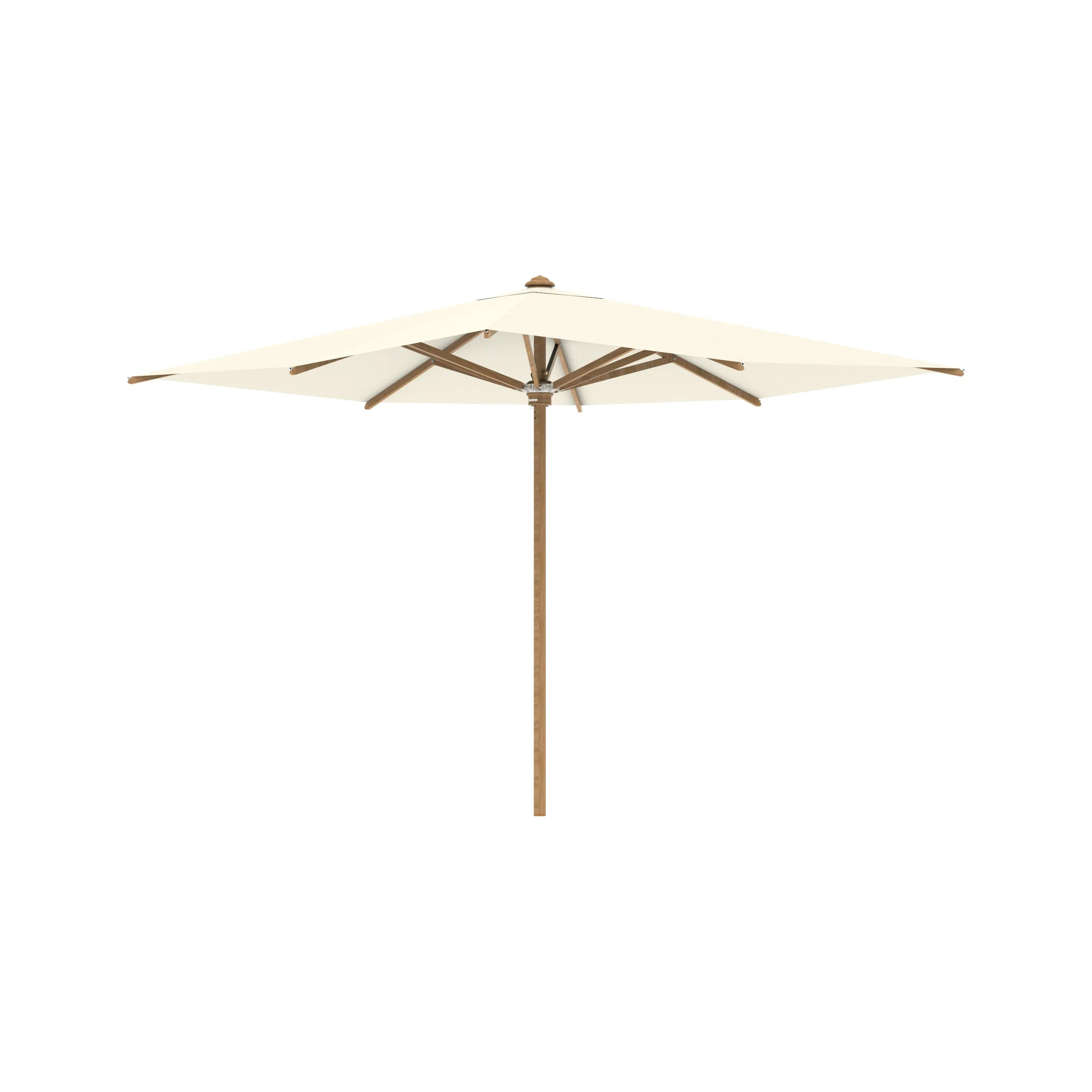 Shady Square Teak Umbrella