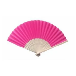 Silk Fan - Hot Pink (set of 10)