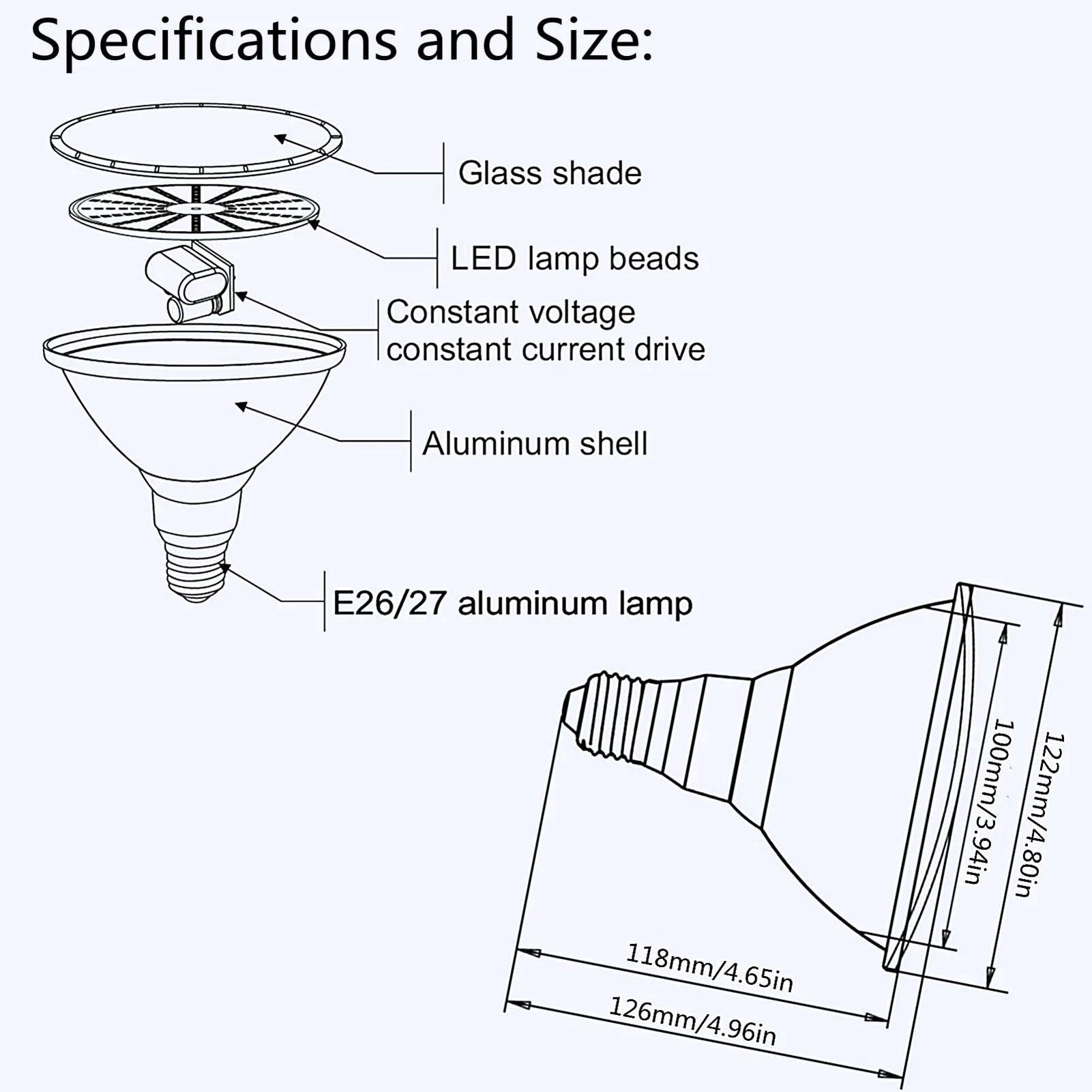 Smart LED Light Bulb Sound Control Pickup Rhythm Dimmable Color Changing Home