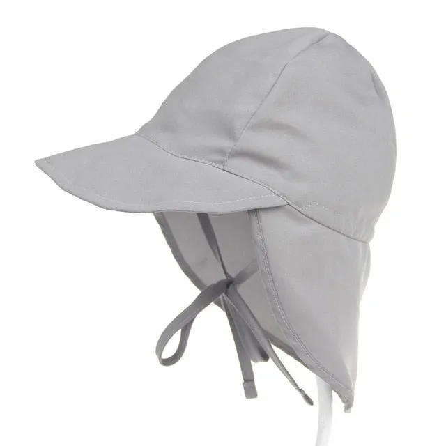 SPF 50  Baby Sun Hat Adjustable Summer Baby Cap for Boys Travel Beach