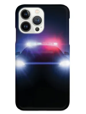 Stealth Police Car - Flashing Blue & Red Lights Case