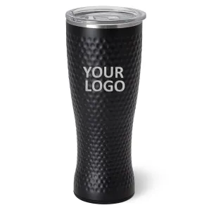 Swig 20 Oz Blacksmith Pilsner Custom Tumblers, Black