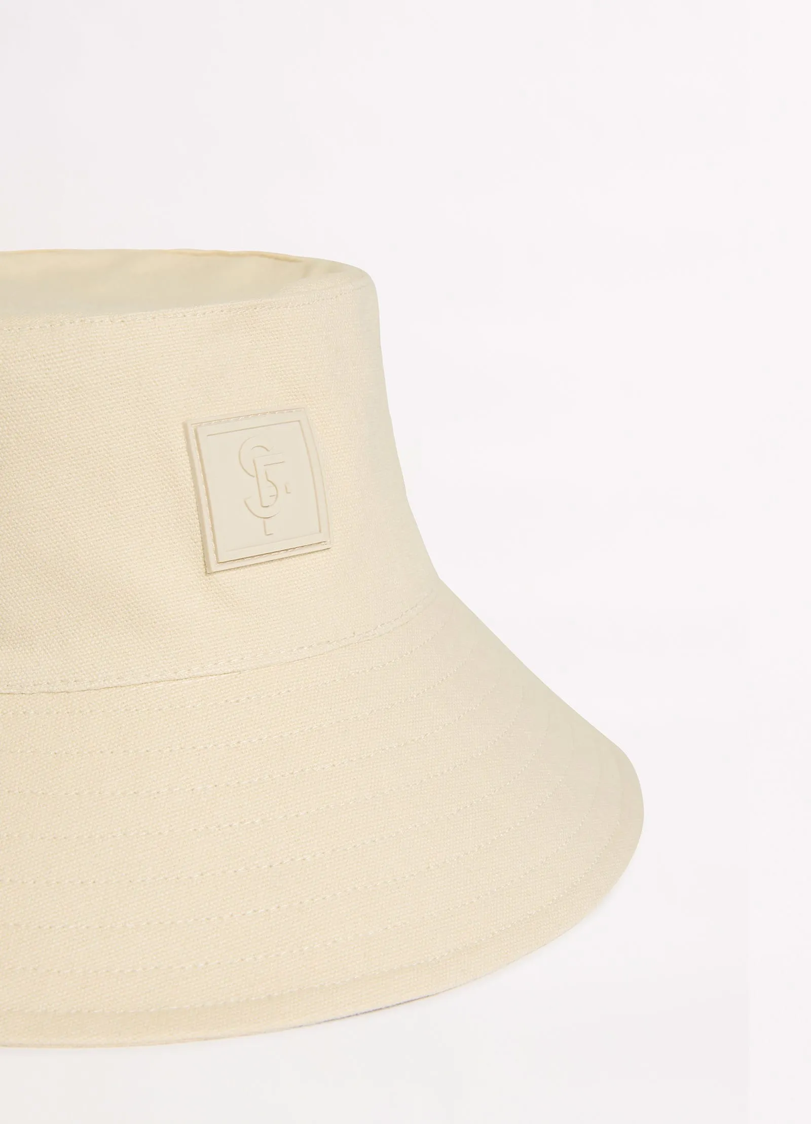 Wish You Were Here Canvas Bucket Hat - Sand