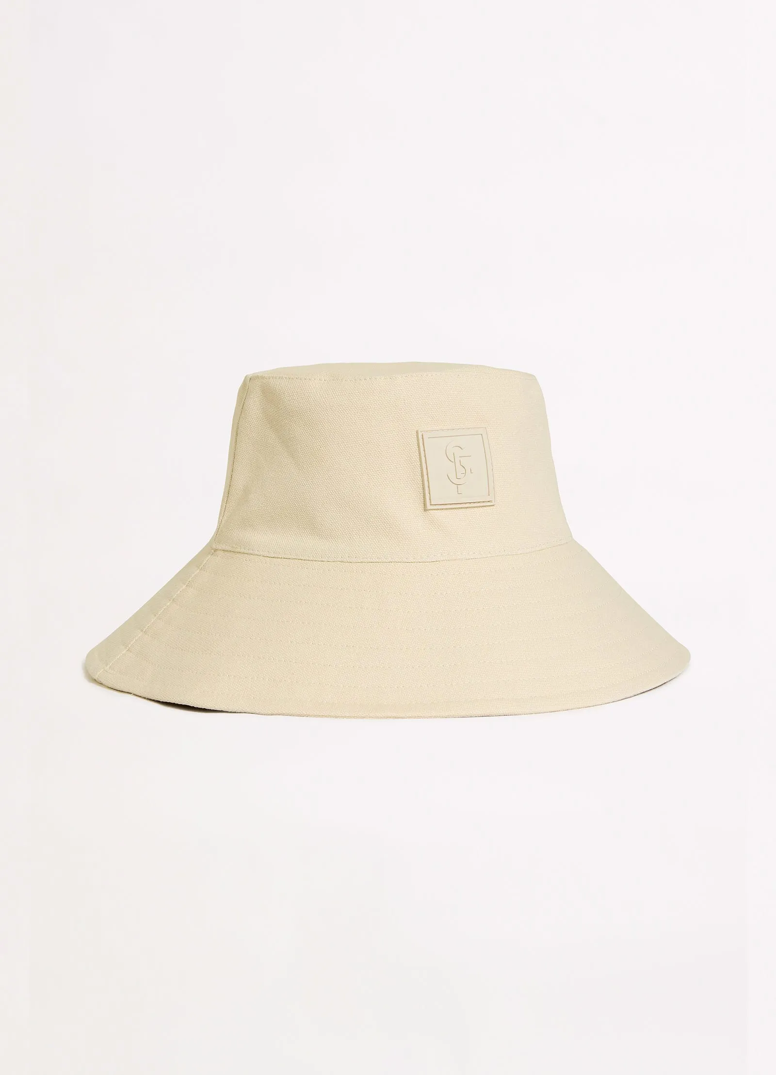 Wish You Were Here Canvas Bucket Hat - Sand