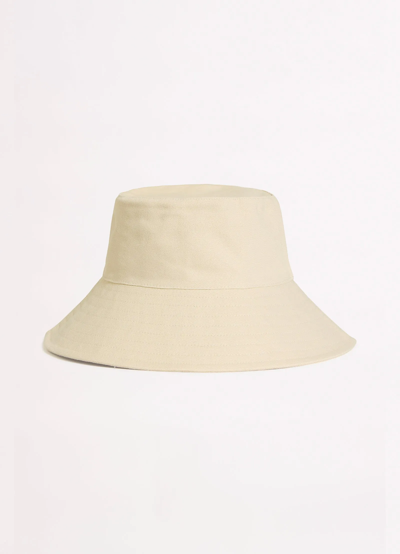 Wish You Were Here Canvas Bucket Hat - Sand