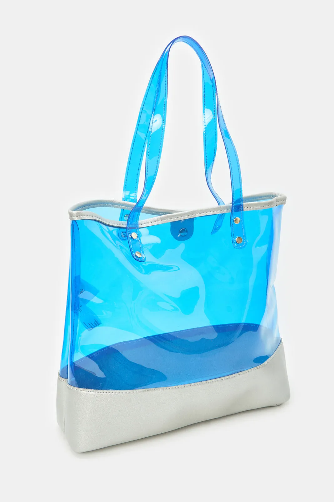 Women Blue spacious Shopper