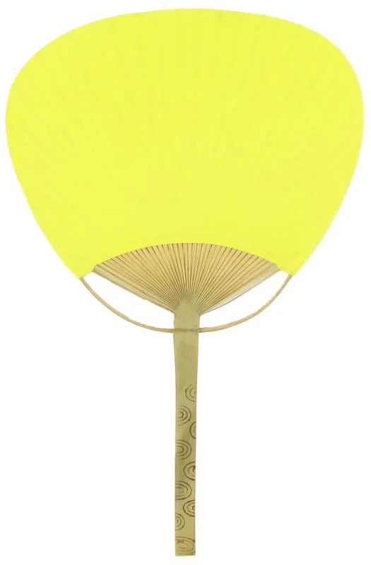 Yellow Paddle Fan (10-pack)